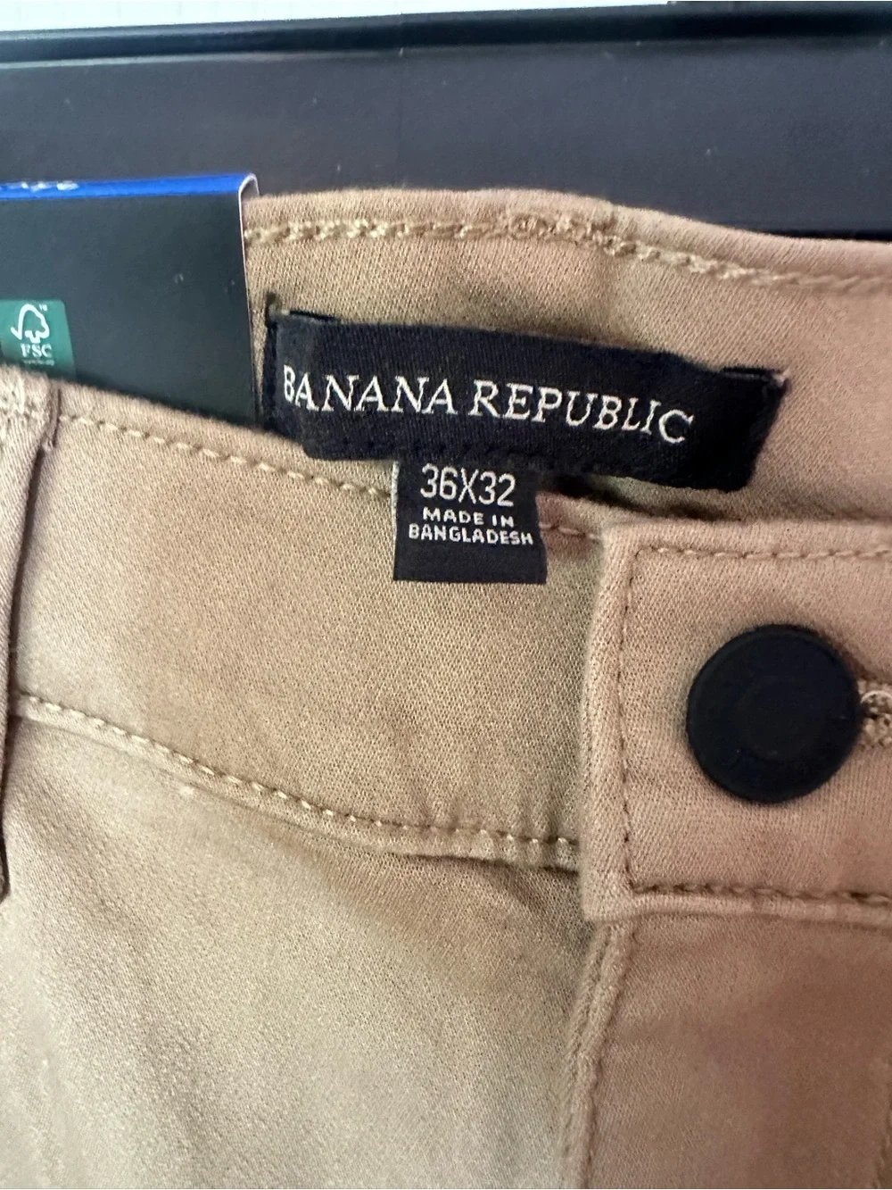 SOLD Banana Republic Slim Jeans in Tan